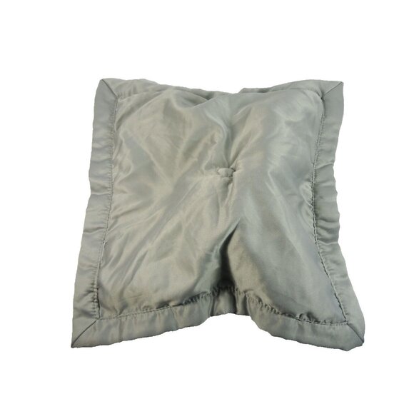 Elephant Gray Lovey Soft Security Blanket Plush Stuffed Animal Satin Edge - Picture 7 of 7